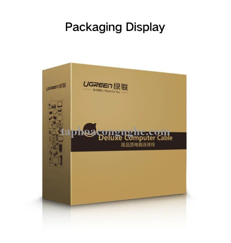 Ugreen 10326 30M màu Đen Cáp tín hiệu nối dài USB 2.0 có chip khuếch đại cao cấp US121 30010326